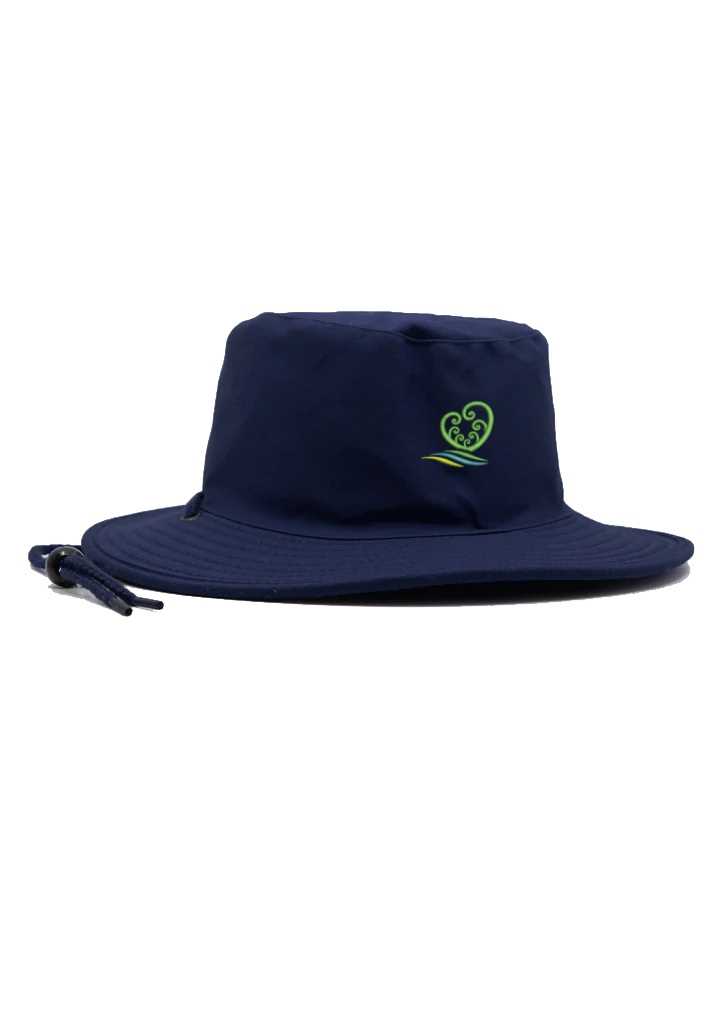 Pareawa Banks Avenue School Wide Brim Hat Navy